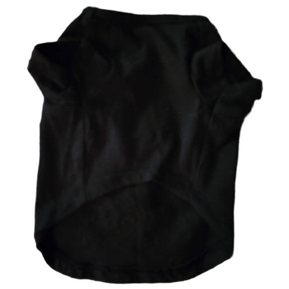 HP 😀 Vtg B.Happi... Small Dog Black T-Shirt, Eat Sleep Cuddle Repeat - Picture 2 of 6